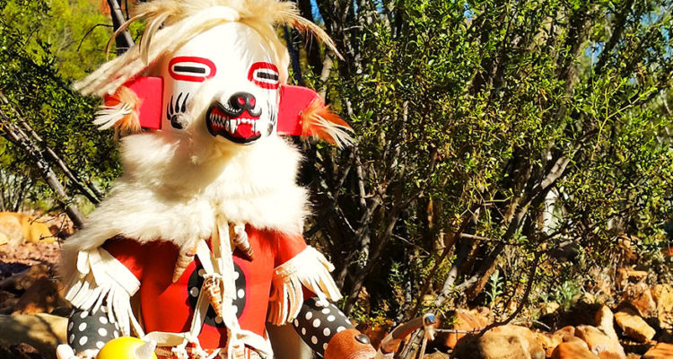 WHITE BEAR KACHINA